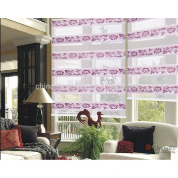 Wholesale fabric zebra blinds with metal roller blind bracket